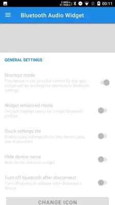 Bluetooth Audio Widget android App screenshot 3